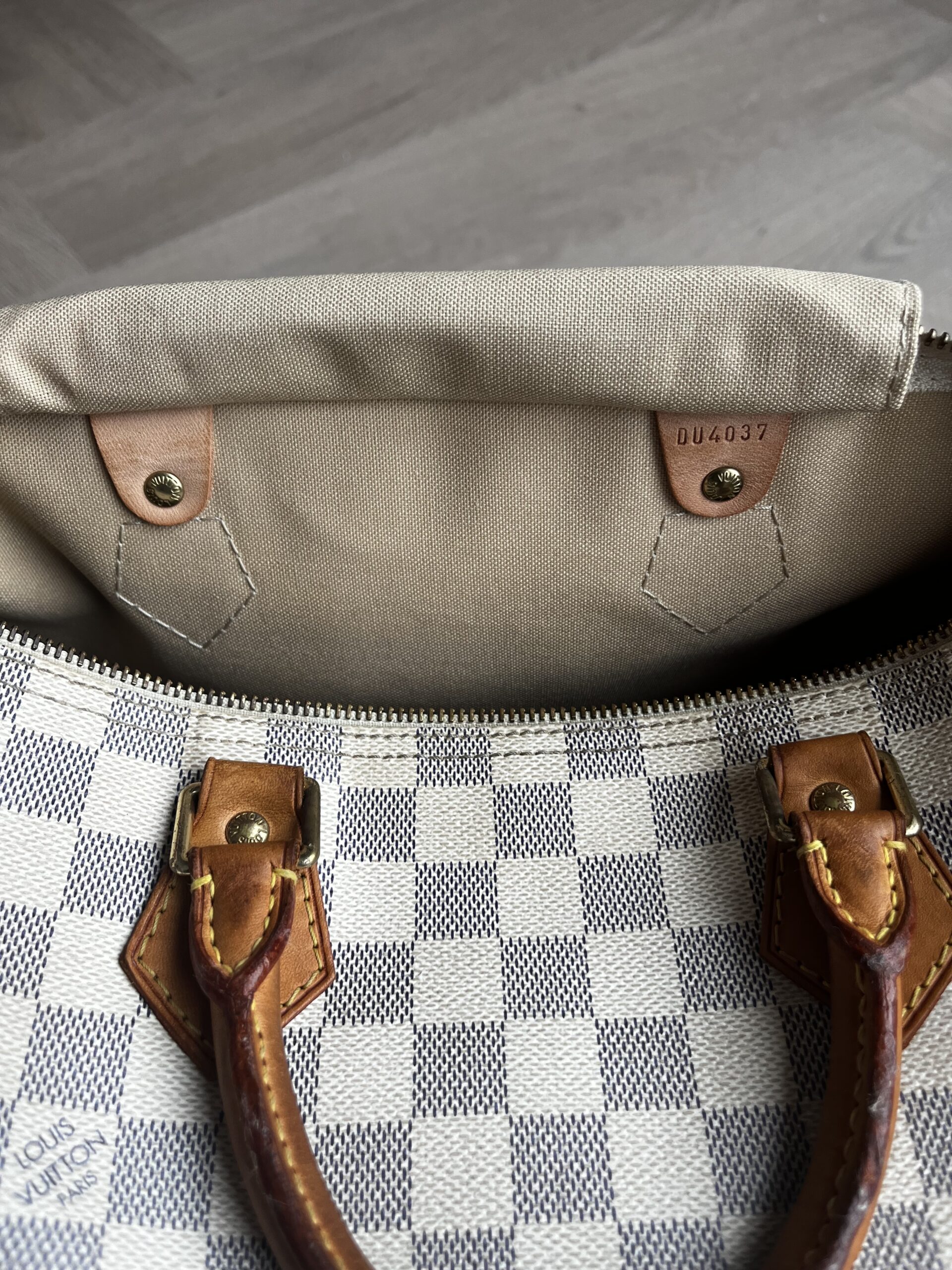 Louis Vuitton speedy Damier Azur - Afbeelding 14
